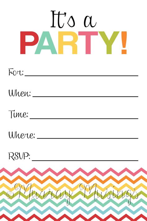 adobe blank invitation maker|Party Invitation Templates (Free) .